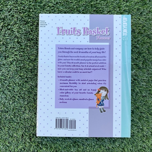 Tokyopop Fruits Basket Anime Manga Planner Book - Picture 3 of 8